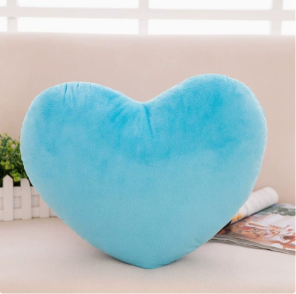 ROVET Cute Plush Heart Shape Pillow Cushion