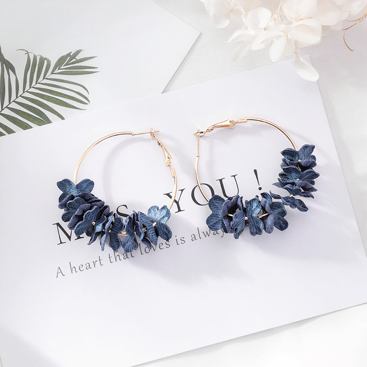ROVET Aussie -Navy Earrings