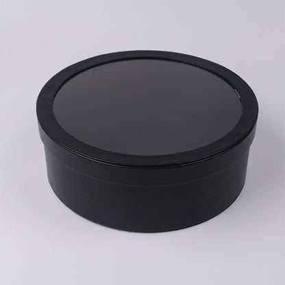 ROVET Gift Box with Acrylic Window Round Eternal Flower Set