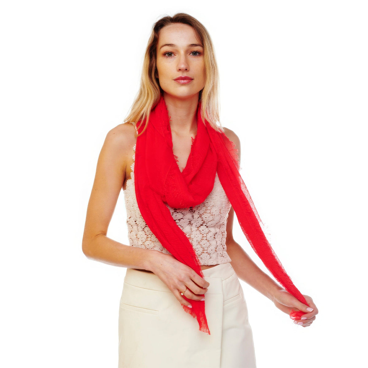 ROVET Solid Oblong Scarf