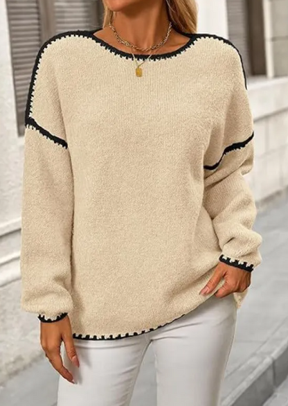 ROVET Cozy Pullover Sweater for Fall and Winter