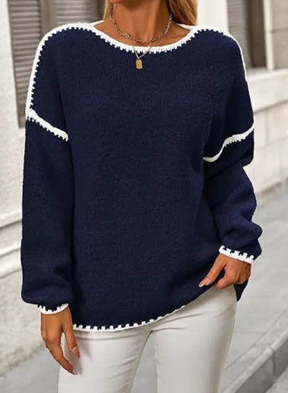 ROVET Cozy Pullover Sweater for Fall and Winter